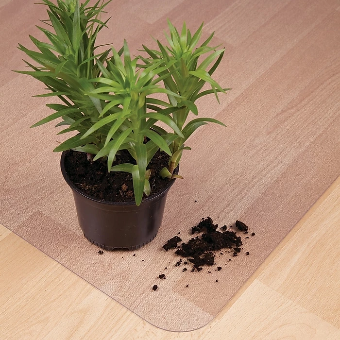 Floortex® Ecotex® 48" X 60" Rectangular Chair Mat For Hard Floors, Enhanced Polymer (FRECO124860EP) 3 Floortex® Ecotex® 48" X 60" Rectangular Chair Mat For Hard Floors, Enhanced Polymer (FRECO124860EP) - Image 3